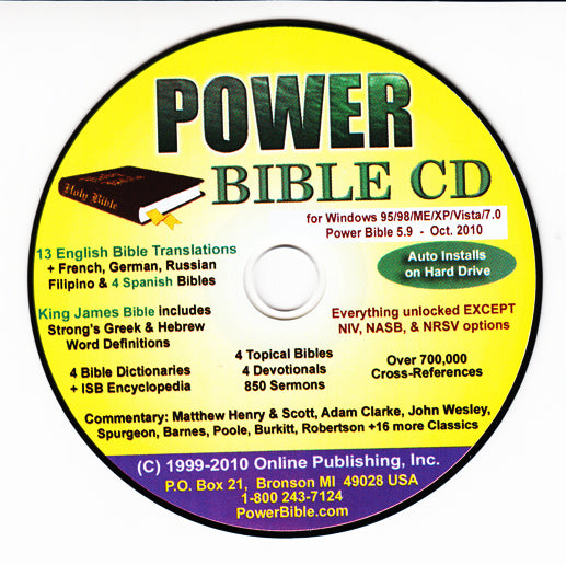 Power Bible CD ROM