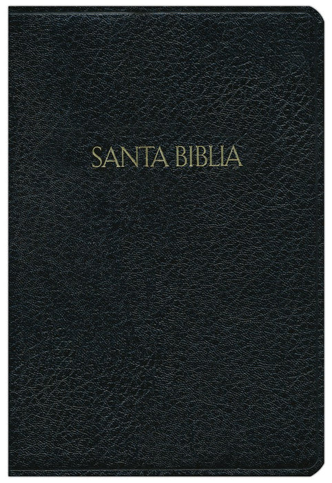 RVR 1960/KJV Biblia Bilingue Negro (Bible RVR 1960/KJV Bilingual Bible) Black Imitation