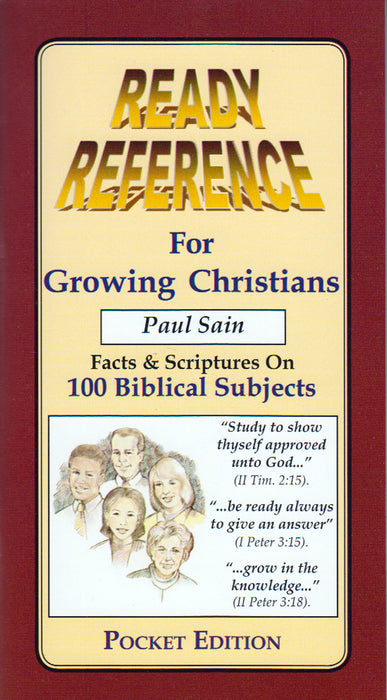 Ready Reference for Growing Christians - Pocket Edition English