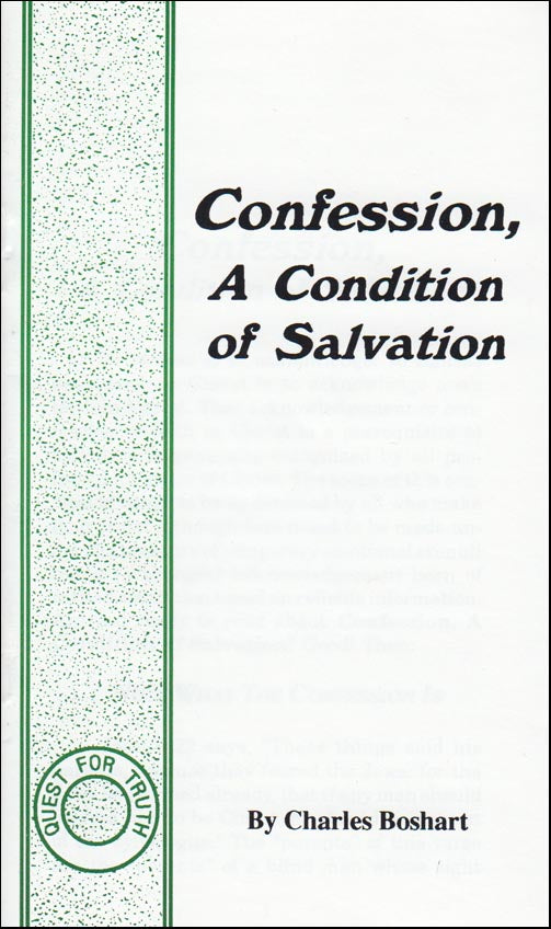 Confession: Condition of Salvation