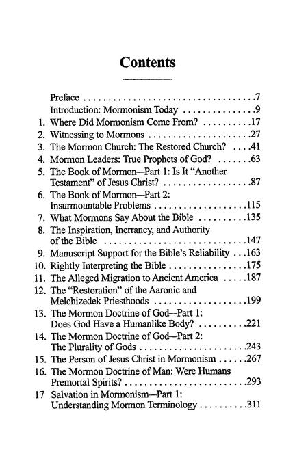 Reasoning From the Scriptures with the Mormons