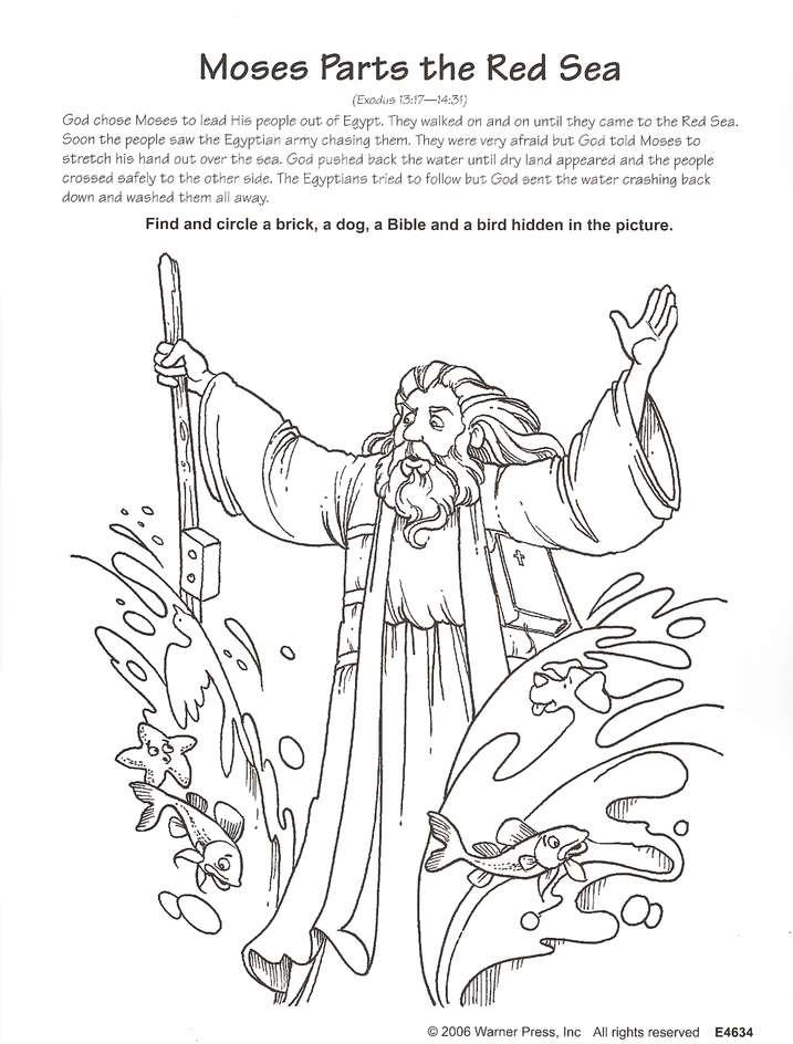 Bible Story Hidden Pictures Ages 6-10