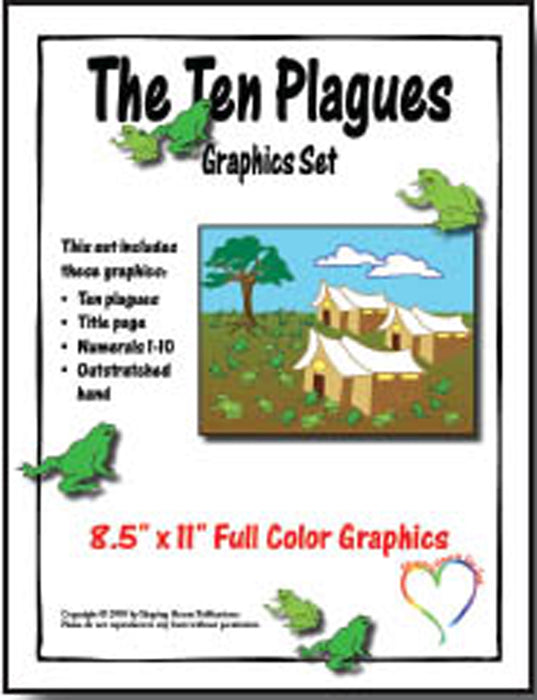 Ten Plagues Graphics Set Shaping Hearts for God