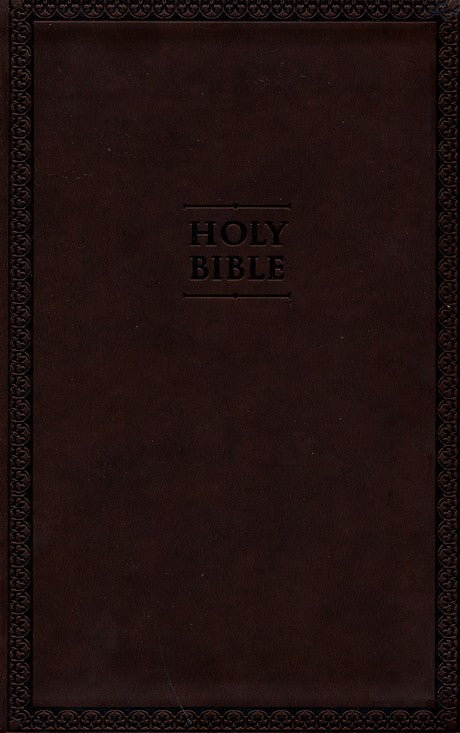NIV Value Thinline Bible Chocolate Leathersoft