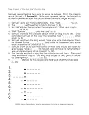 Excerpt: Lesson 3, Grades 1-4
