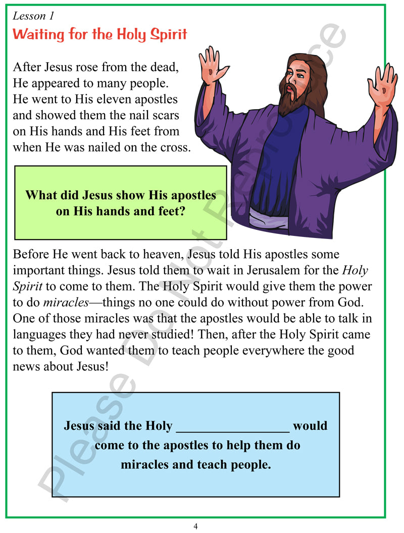 Lesson One Sample page 2