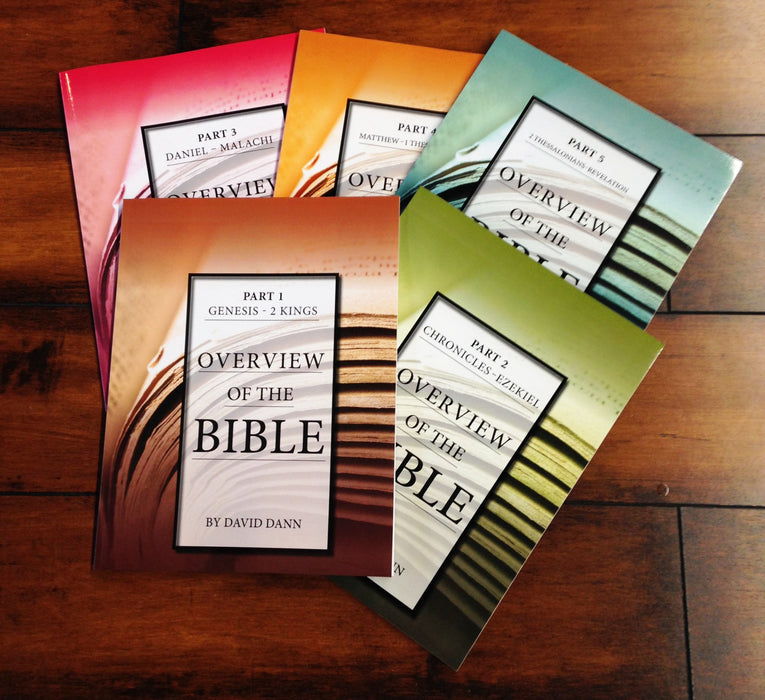 Overview of the Bible Workbooks Set (Parts 1-5)