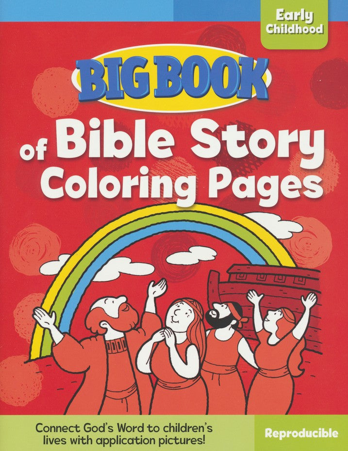 Big Book of Bible Story Coloring Pages for Early Childhood