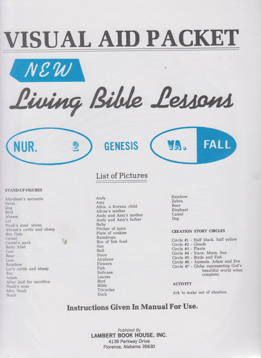 NURSERY 2:1 VIS - Stories from Genesis