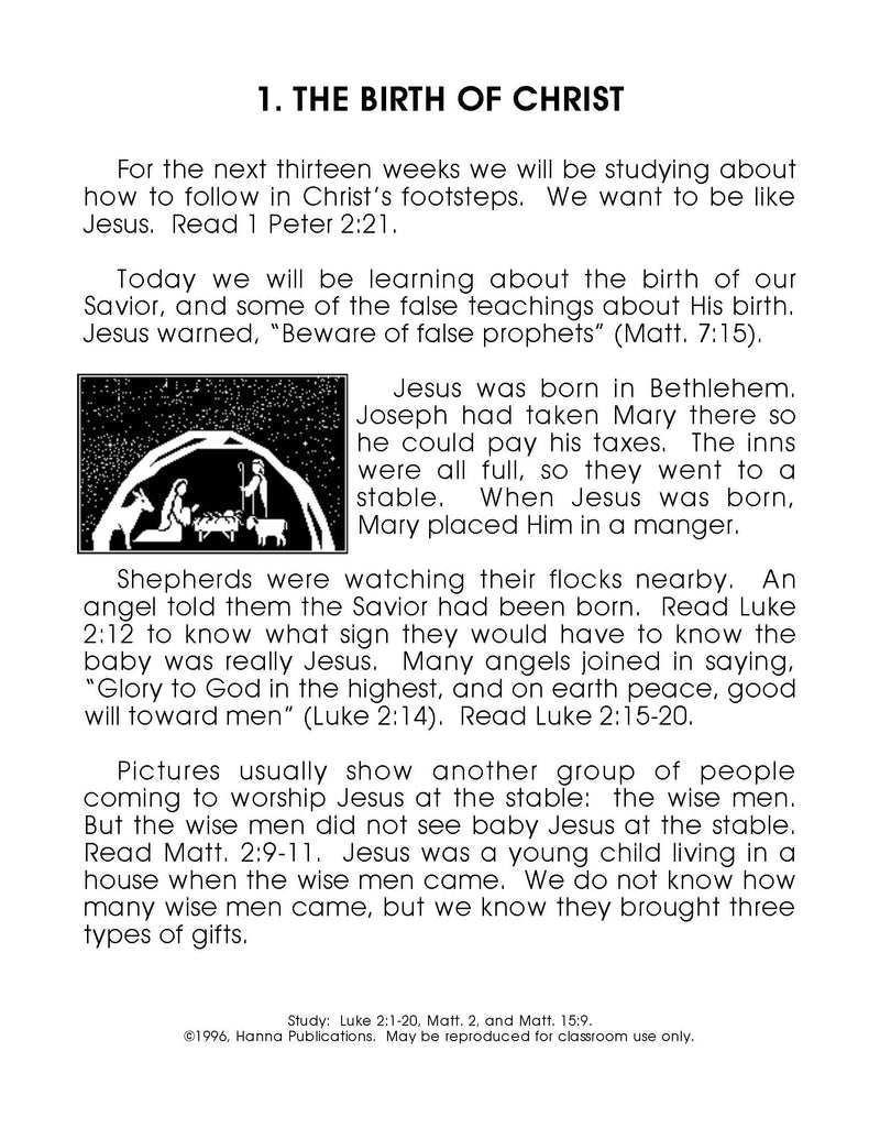 Following in Christ's Footsteps (Book of Mark) CD (op)