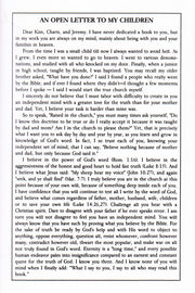 Denominational Doctrines Back Cover