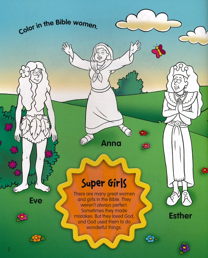 Beginner's Bible Super Girls of the Bible Sticker & Activity Book*