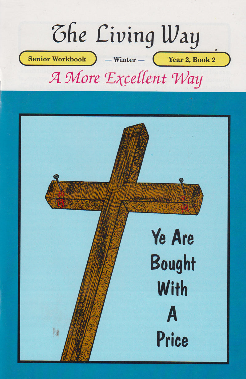 SENIOR 2-2 ST - A More Excellent Way