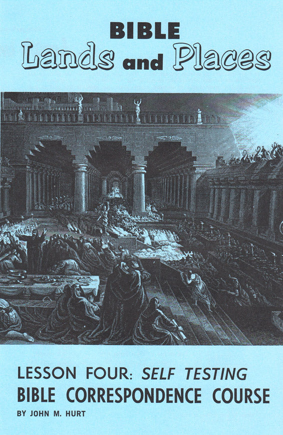 Hurt 12-Lesson Correspondence Course: Lesson 4