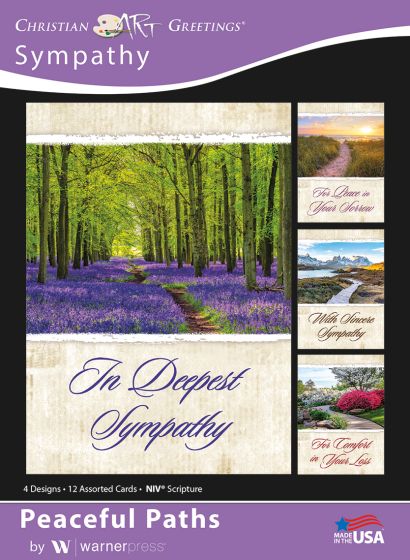 Boxed Cards - Sympathy: Peaceful Paths