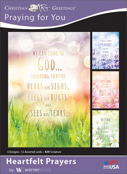 Boxed Cards -Heartfelt Prayers - Praying for You (op)