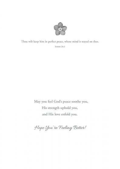 Boxed Cards - Comfort in God's Care - Get Well