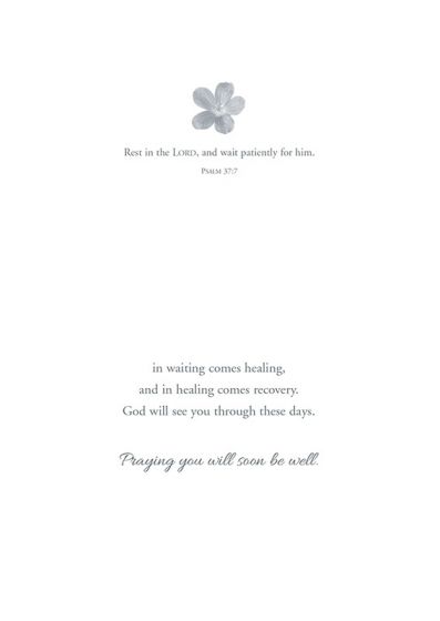 Boxed Cards - Comfort in God's Care - Get Well